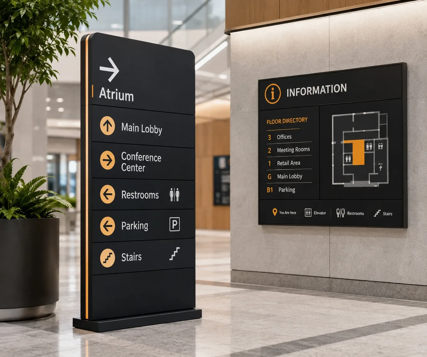 Wayfinding, Statutory & Environmental Graphics